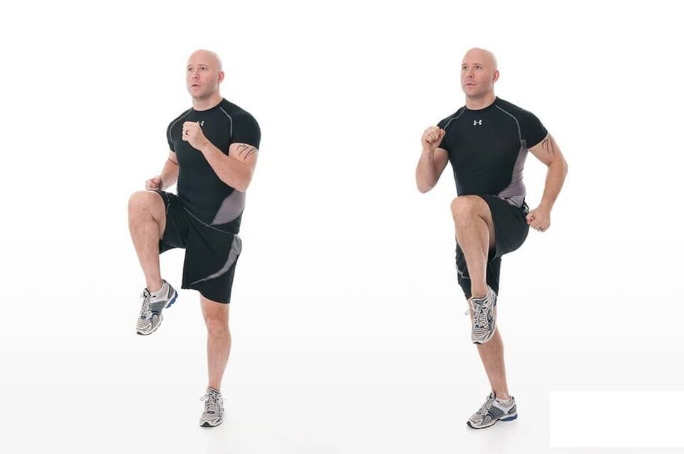 Yerinde koşmak