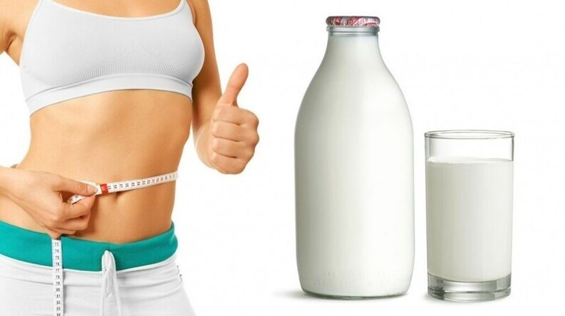 Bir haftada kilo kaybı için kefir diyeti
